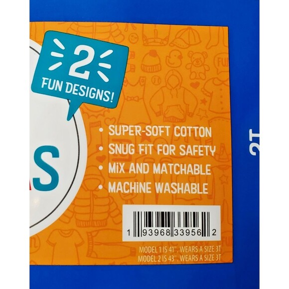 Member's Mark Girls Set of 3 Cotton 4 Piece Snug Fit Pajama Sets Toddler 2T NEW - Picture 6 of 7